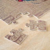 Puzzle Art numérique de chien de carlin (Côté)