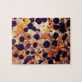 Puzzle Art numérique fleuri à fleur marguerite jaune (Horizontal)