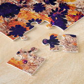 Puzzle Art numérique fleuri à fleur marguerite jaune (Côté)