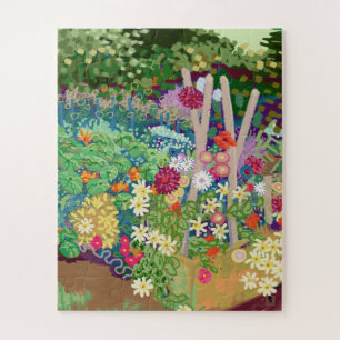 Puzzle Art numérique Flower Garden