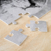 Puzzle Art numérique noir et blanc de médias mélangés de (Côté)