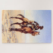 Puzzle Art occidental de Frederic Remington « Cavalier no (Horizontal)