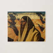 Puzzle Art occidental "Earth Knower" par Maynard Dixon (Horizontal)