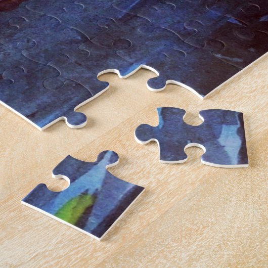 Puzzle Art original lune de soleil éclipse (Côté)