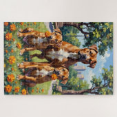 Puzzle Art Pitbull Parc Marigold (Horizontal)