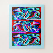 Puzzle Art plante Alien (Vertical)