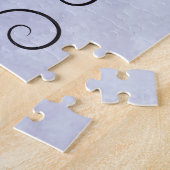 Puzzle Art Plante gothique - Flore noire et violette (Côté)