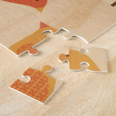 Puzzle Art populaire d'oiseau d'automne (Côté)