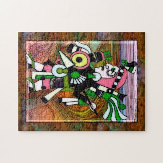 Puzzle Art populaire incan traditionnel (Horizontal)