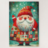 Puzzle Art populaire Santa Claus (Vertical)
