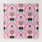 Puzzle Art populaire scandinave : Nordic Seamless. (Vertical)