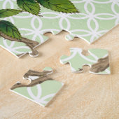 Puzzle Art rétro rose vintage (Côté)