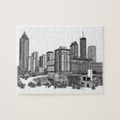 Puzzle Art Skyline Atlanta Georgia (Horizontal)