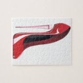 Puzzle Art stylet rouge de chaussure de talon de (Horizontal)