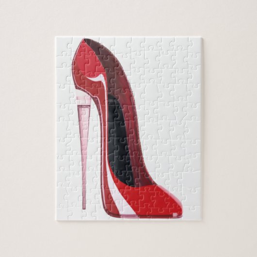 Puzzle Art stylet rouge de chaussure de talon de (Vertical)