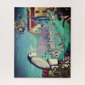 Puzzle art surréaliste de valparaiso (Vertical)