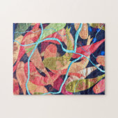 Puzzle Art textile de carpes koï (Horizontal)