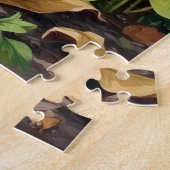 Puzzle Art Treeing Walker Coonhound Forest Trillium (Côté)