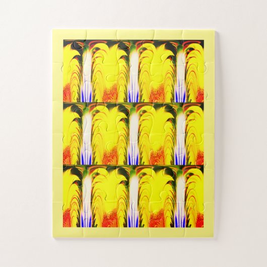 Puzzle Art tropical amusant (Vertical)
