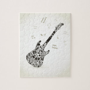 Puzzle Art une guitare