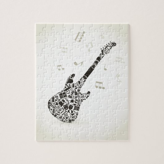 Puzzle Art une guitare (Vertical)