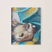 Puzzle Art urbain lapin Art urbain peinture murale lapin  (Vertical)