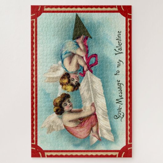 Puzzle art valentin vintage (Vertical)