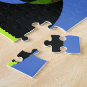 Puzzle Art Vector Design pour femme africaine Imprimer (Côté)