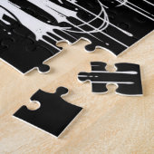Puzzle Art vintage joyeux Halloween (Côté)