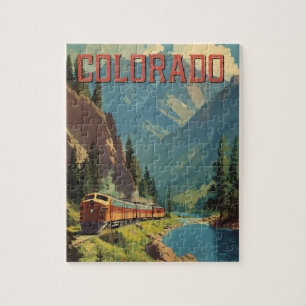 Puzzle Art Vintage voyage du Colorado
