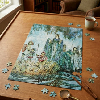 Puzzle Arthur Rackham Art de Fées Comus Vintage
