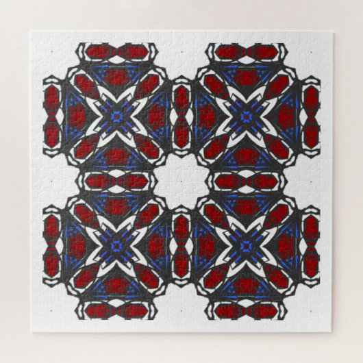 Puzzle Article kaléidoscope du quatrième volume quatorze (Horizontal)