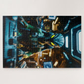 Puzzle artisanat spatial Alien (Horizontal)