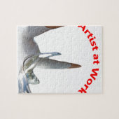 Puzzle Artiste au travail (Horizontal)