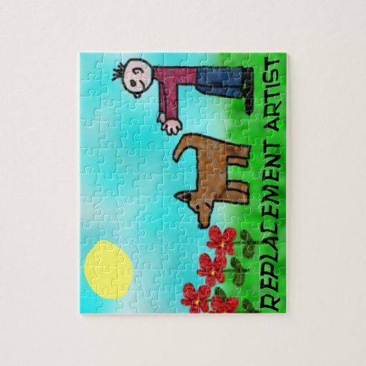 Puzzle Artiste de remplacement (Vertical)