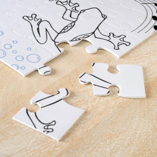 Puzzle Artiste Frog (Côté)