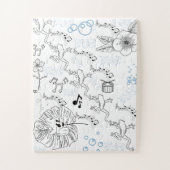 Puzzle Artiste Frog (Vertical)