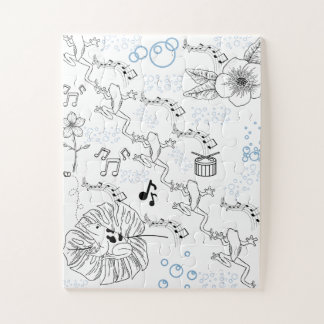 Puzzle Artiste Frog
