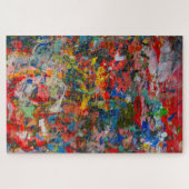 puzzle artistique abstrait (Horizontal)