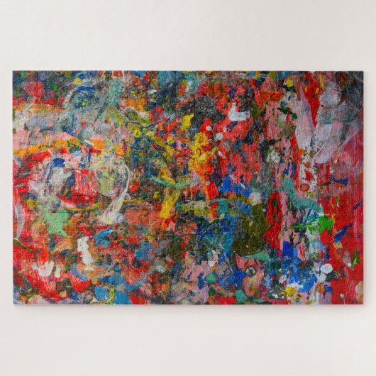 puzzle artistique abstrait (Horizontal)