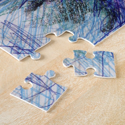 Puzzle artistique Memphis (Côté)