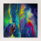 Puzzle Artsy Boat Design (Horizontal)