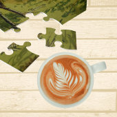 Puzzle Artsy brésilien Cattelya Orchid et 3 colibris