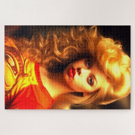 Puzzle Artsy Lady (Horizontal)