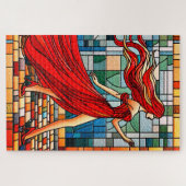 Puzzle Artsy Lady (Horizontal)