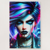 Puzzle Artsy Lady (Vertical)