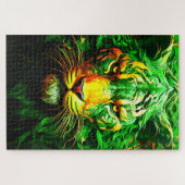 Puzzle Artsy Lion (Horizontal)
