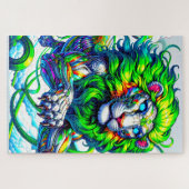 Puzzle Artsy Lion (Horizontal)