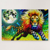 Puzzle Artsy Lion (Horizontal)