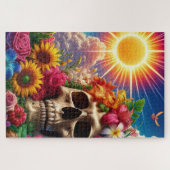 Puzzle Artsy Skull (Horizontal)